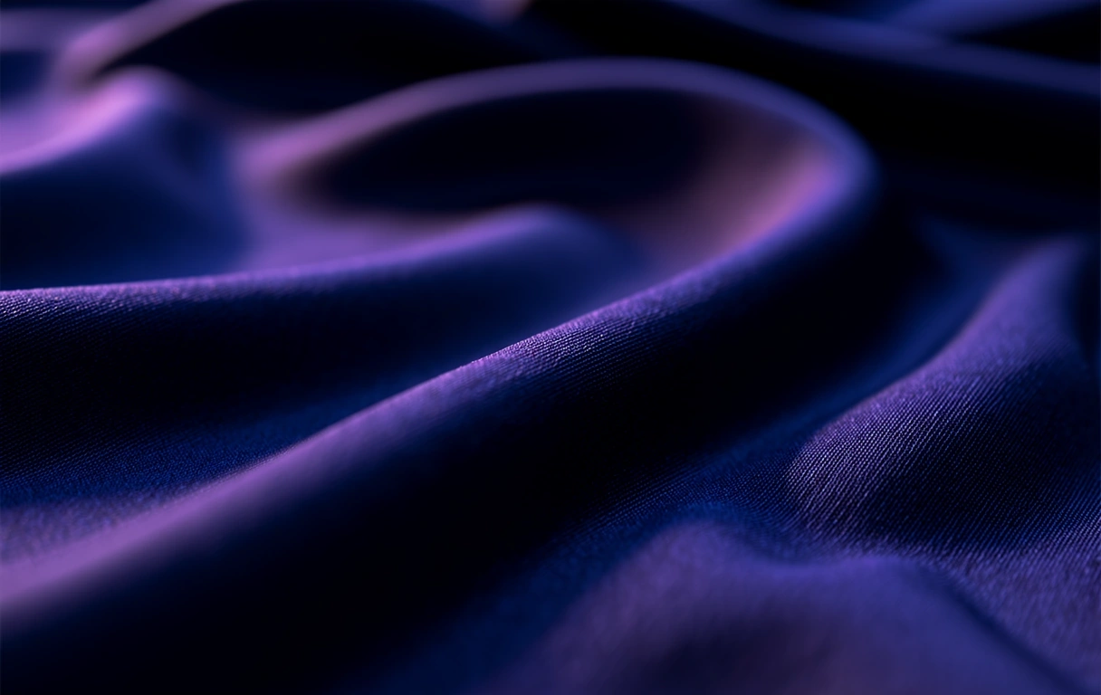 Textur von Mitternachtsseide